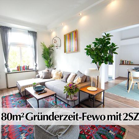 80M2 3R Wohnung Mit Privatem Parkplatz, Kingsize Betten, Smart-Tv, Etc Erfurt Eksteriør billede