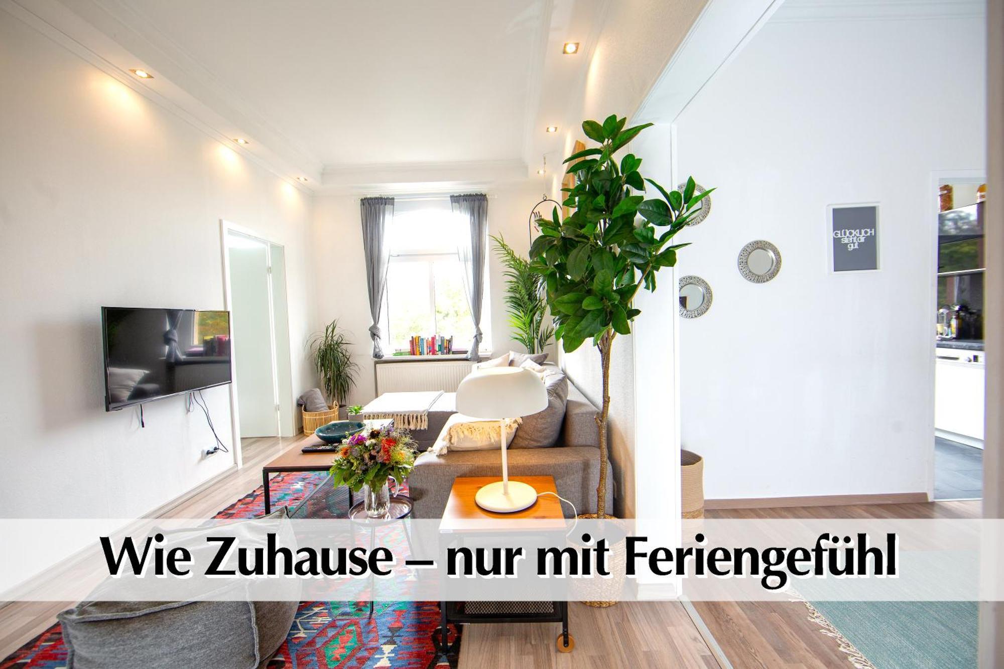 80M2 3R Wohnung Mit Privatem Parkplatz, Kingsize Betten, Smart-Tv, Etc Erfurt Eksteriør billede