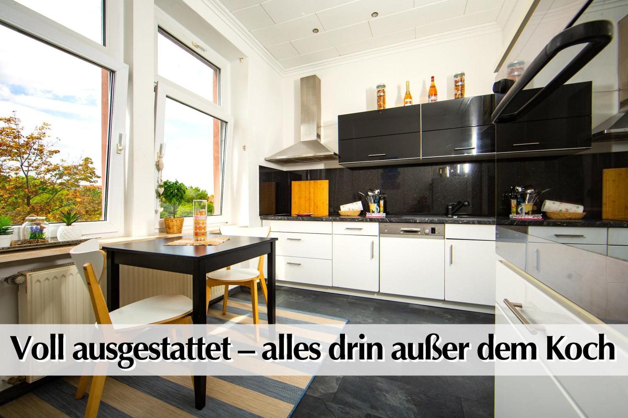 80M2 3R Wohnung Mit Privatem Parkplatz, Kingsize Betten, Smart-Tv, Etc Erfurt Eksteriør billede