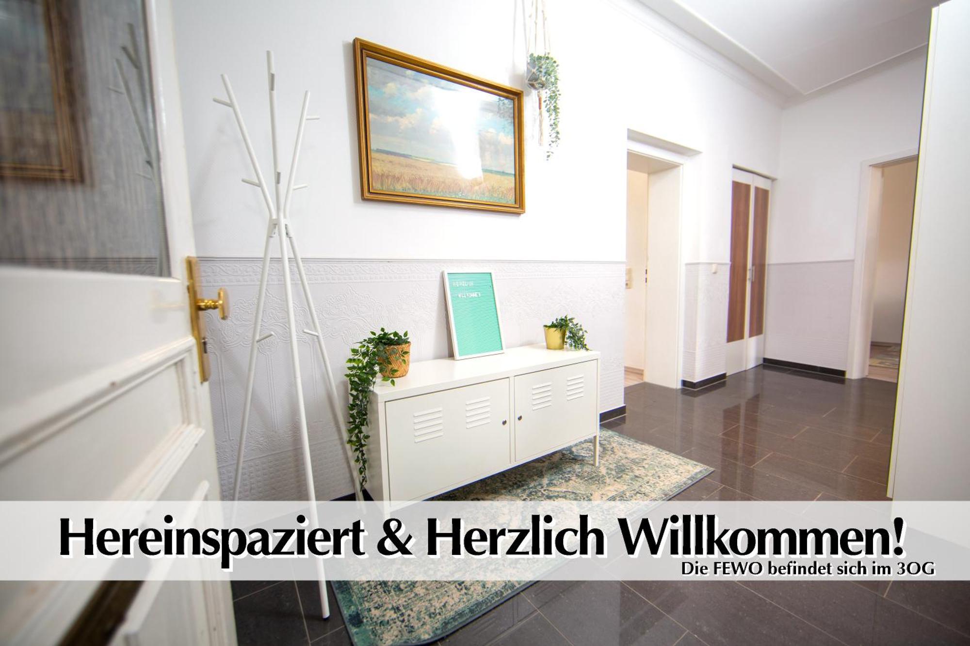80M2 3R Wohnung Mit Privatem Parkplatz, Kingsize Betten, Smart-Tv, Etc Erfurt Eksteriør billede