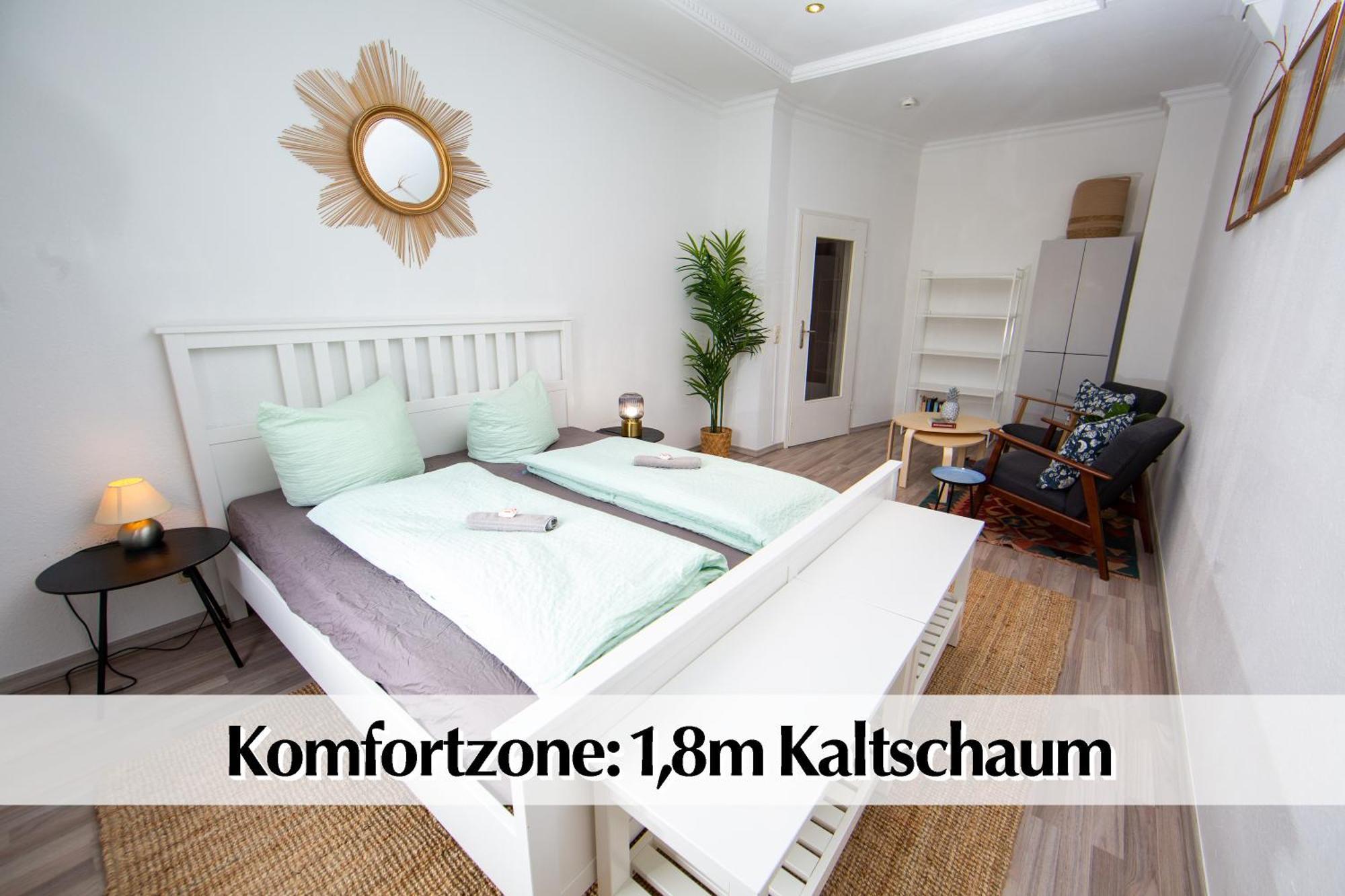 80M2 3R Wohnung Mit Privatem Parkplatz, Kingsize Betten, Smart-Tv, Etc Erfurt Eksteriør billede
